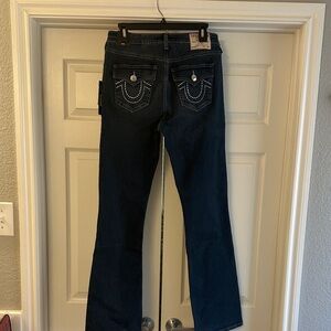 True Religion Dark Blue Boot Cut Jeans